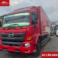 Bán xe tải cũ Hino FG 2018 thùng kín, dài