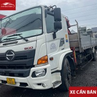 Thanh lý ô tô tải có cần cẩu Hino FG 2019